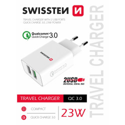 SWISSTEN SW-T-23W-QC30-W