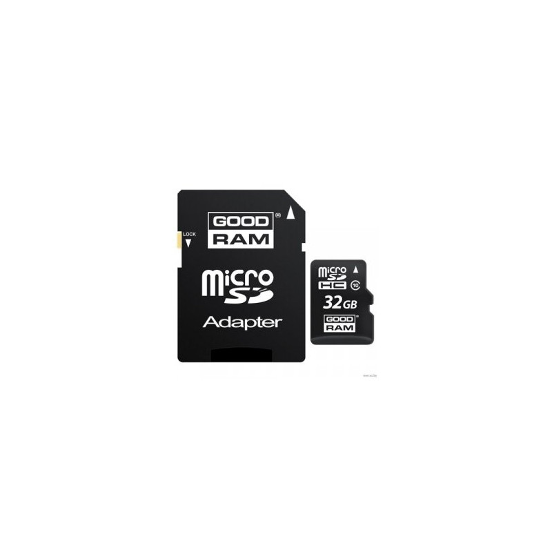 Goodram 32GB Micro SDHC U1-I Class 10 Memory Card with Adapter