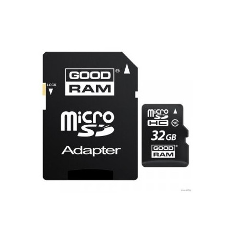 Goodram 32GB Micro SDHC U1-I Class 10 Memory Card with Adapter