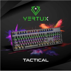 VERTUX Tactical Mechanical Gaming RGB Keyboard