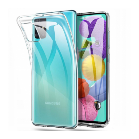 Mocco Ultra Back Case 1 mm Silicone Case for Samsung Galaxy A22 4G Transparent