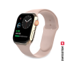 Swissten Silicone Band for Apple Watch 1/2/3/4/5/6/SE / 42 mm / 44 mm / Pink