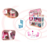 RoGer Wooden Doll House with LED 70cm