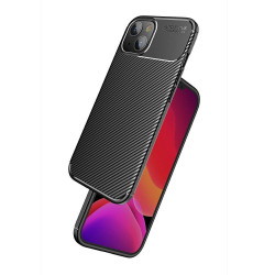 Mocco Trust Armored Shockproof Carbon Case for Apple iPhone 13 Pro Black