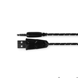 Modecom Volcano MC-859 Bow Gaming Headset with Microphone / 3.5mm / 2.2m Cable / Black