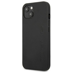 AMG AMHCP13LDOLBK Leather Back Case For Apple iPhone 13 Black