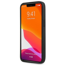 BMW BMHCP13LRSPPR Leather Back Case For Apple iPhone 13 / 13 Pro