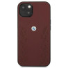 BMW BMHCP13SRSPPR Leather Back Case For Apple iPhone 13 Mini
