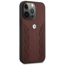 BMW BMHCP13SRSPPR Leather Back Case For Apple iPhone 13 Pro Max
