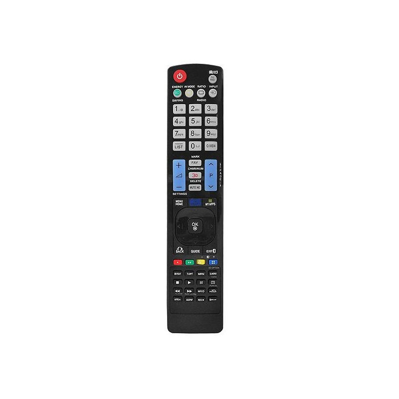 HQ LXP041 LG TV Universal remote control 3D Black
