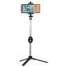 RoGer Selfie Stick + Tripod Stand with Bluetooth Remote Control