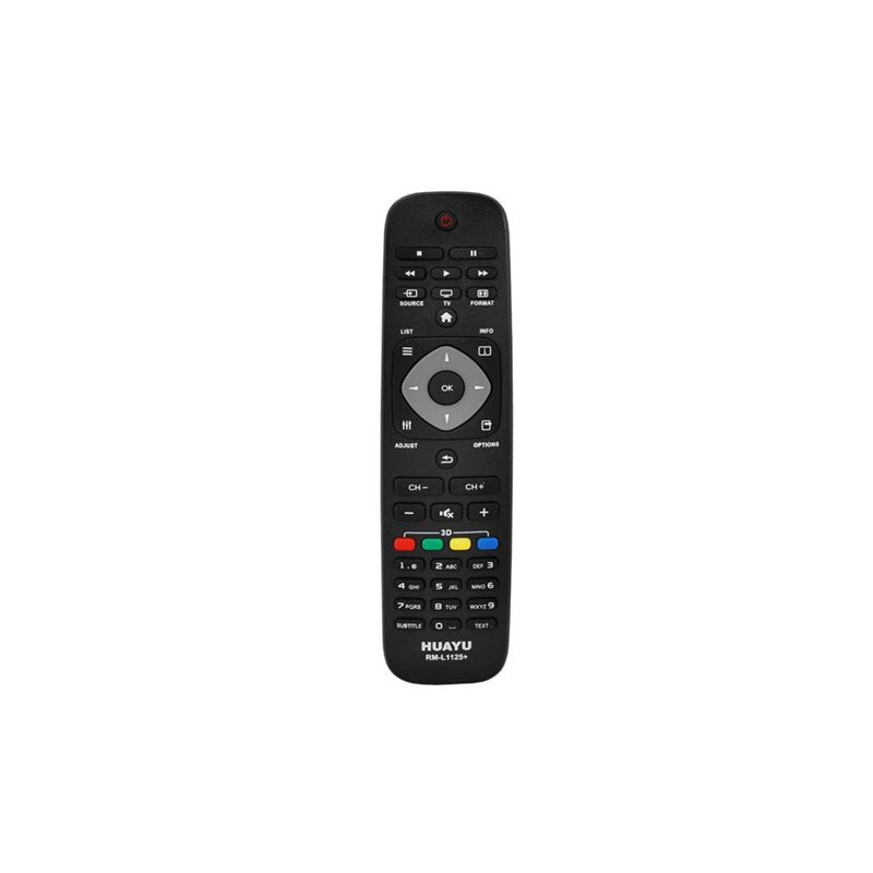 HQ LXP1125 TV remote control PHILIPS LCD RM-L1125+ 3D Black