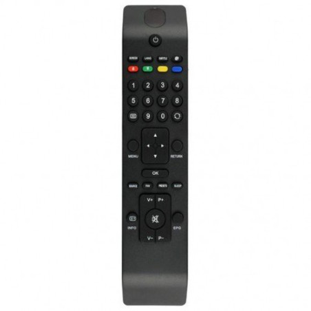 HQ LXP3902 TV remote control LCD/LED Vestel / Funai / Sharp / Hyundai / Orion / Telefunken / RC3902 / Black