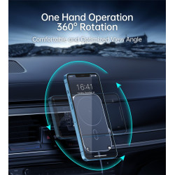 Swissten Magsafe Air Vent Car Holder With 15W  Wireless Charging