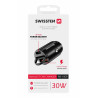 Swissten 30W Nano Metal Car Charger Adapter with 30W PD / SCP