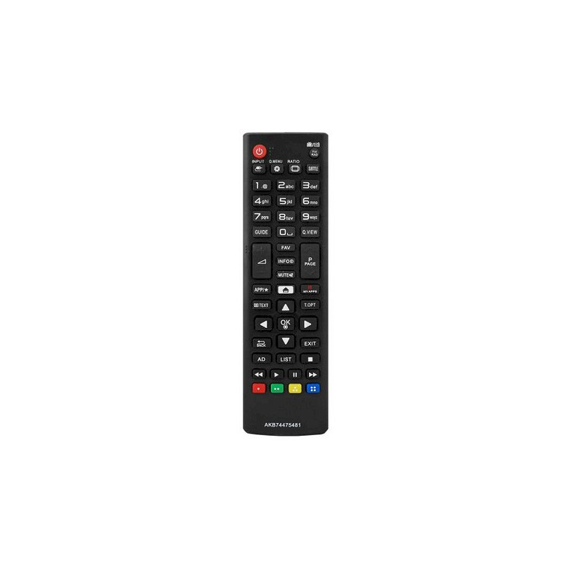 HQ LXP5481 LG TV Remote control / AKB74475481 / Black