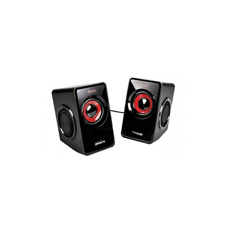 Mars Gaming MS1 Stereo Multimedia Desktop Speakers / 2x 5W / 3.5mm Audio / USB Power