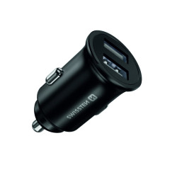 Swissten Metal Premium Car charger 2 x USB / 4.8A