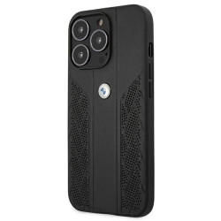 BMW BMHCP13LRSPPK Leather Back Case For Apple iPhone 13 / 13 Pro