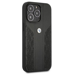 BMW BMHCP13XRSPPK Leather Back Case For Apple iPhone 13 Pro Max