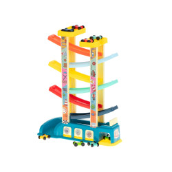 RoGer slide track with 8 cars