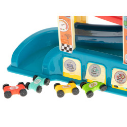 RoGer slide track with 8 cars