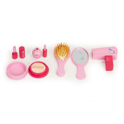 EcoToys Beauty set with bag and 6 accessories
