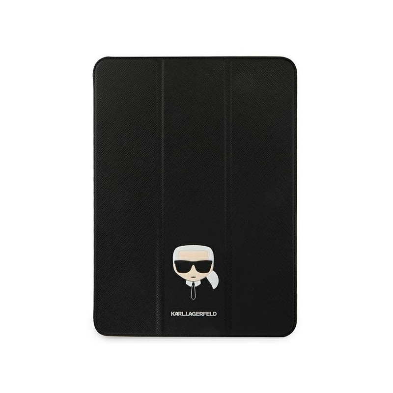 Karl Lagerfeld Saffiano KLFC11OKHK Book Cover Case For Tablet Apple iPad 11" Pro 2021 Black