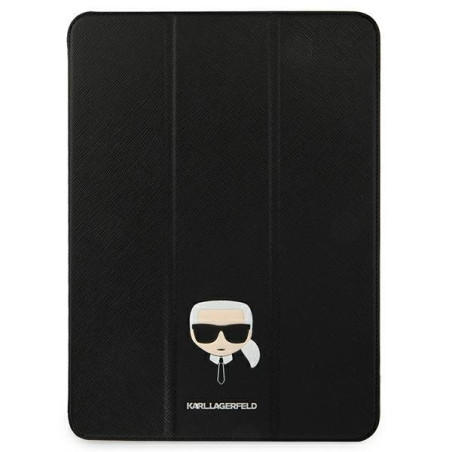 Karl Lagerfeld Saffiano KLFC11OKHK Book Cover Case For Tablet Apple iPad 11" Pro 2021 Black