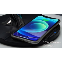 Promate Mirth 3in1 / Night Lamp / Bluetooth speaker 10W / Qi Wireless charging / LED Clock
