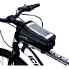 Swissten Waterproof Bike holder / bag For 5.4 - 6.7 inches Mobile phones Black