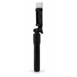 RoGer R1S 2in1 Selfie Stick + Tripod Telescopic Stand with Bluetooth Remote Control + Flash