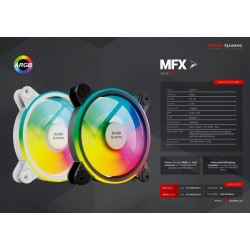 Mars Gaming MFXW ARGB 12cm Computer Cooler