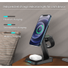 Swissten 3in1 MagStick 22.5W Wireless Charger