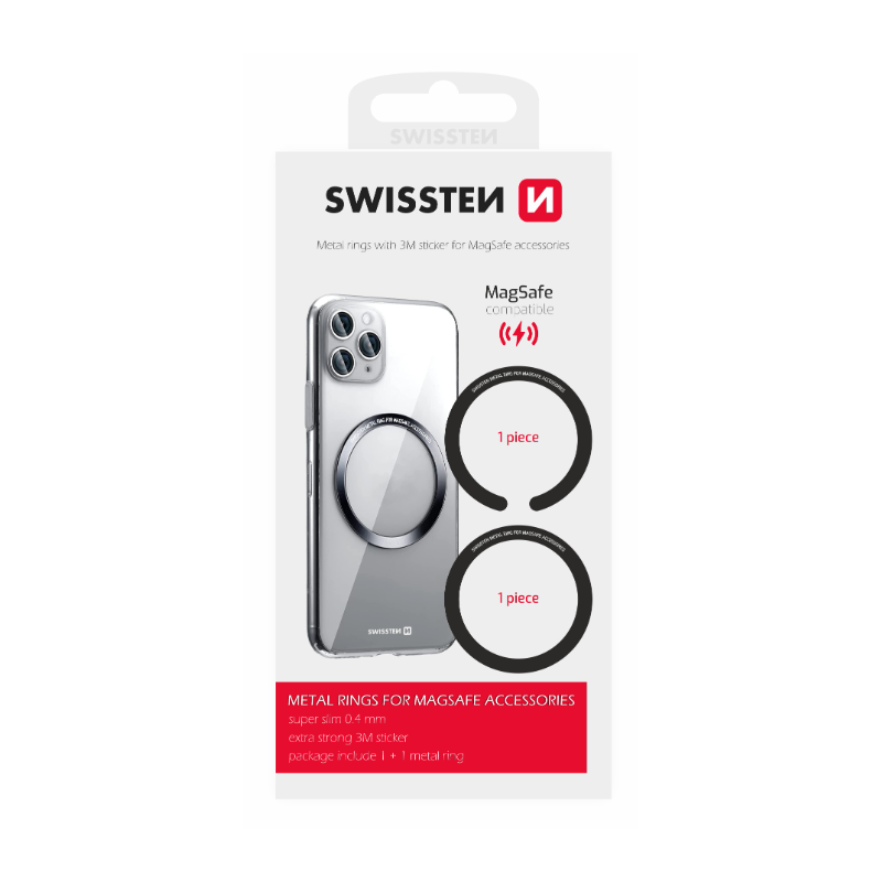 Swissten MagSafe Set Metal Pad