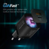 PROMATE PowerPort-33 GaNFast Charger adapter 33W / USB-C PD / USB-A