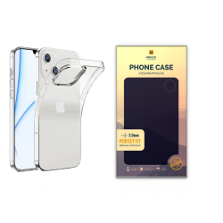 Mocco Original Clear Case 2mm Silicone Case for Apple iPhone 14 Plus Transparent