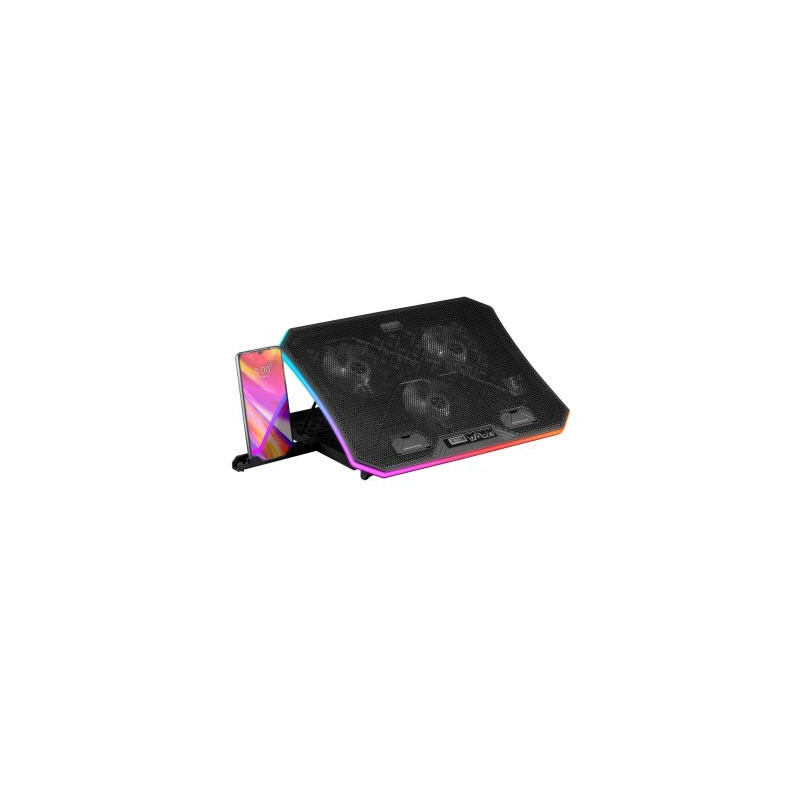 Mars Gaming MNBC6 RGB / USB HUB Laptop Cooling Gaming Stand