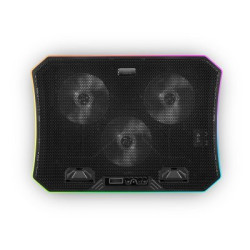 Mars Gaming MNBC6 RGB / USB HUB Laptop Cooling Gaming Stand