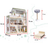 Lulilo Wooden Doll House Floro Boho70cm