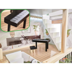 Lulilo Wooden Doll House Floro Boho70cm