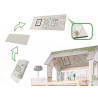 Lulilo Wooden Doll House Floro Boho70cm