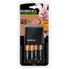 Duracell CEF27 Fast Battery Charger For 2 x AA / 2 x AAA / with 2 x AA 1300 mAh / 2 x AAA 750 mA Batteries