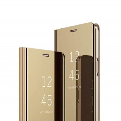 Mocco Clear View Cover Case For Samsung Galaxy A22 4G Gold