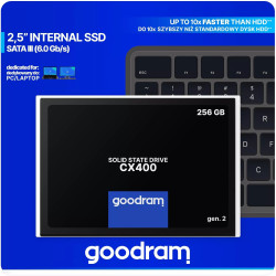 GOODRAM SSD CX400-G2 256GB 2,5" SATA3
