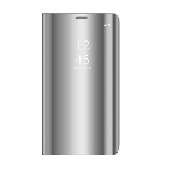 Mocco Clear View Cover Case For Samsung Galaxy S23 Silver