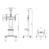 Multibrackets MB-4627 TV stand 180cm