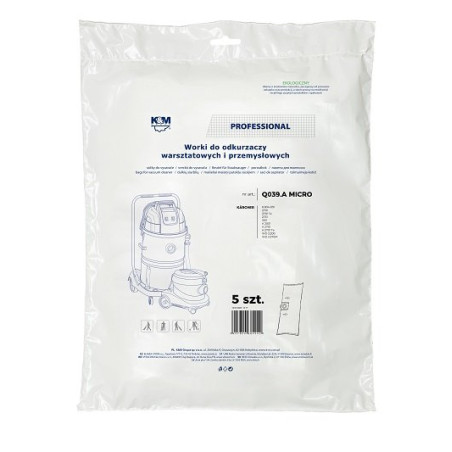 K&M Vacuum cleaner bags KARCHER WD2/WD3 KM-Q039.A (5 gab.)