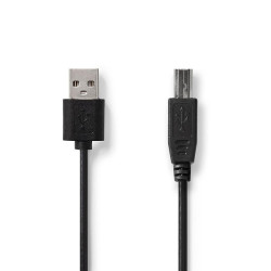 RoGer USB 2.0 AM-BM Printer Cable 2m