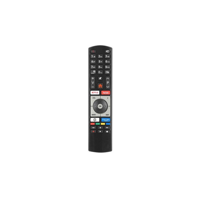 Lamex LXP4318 TV remote control TV LCD TELEFUNKEN,FINLUX,VESTEL RC4318P NETFLIX,Youtube